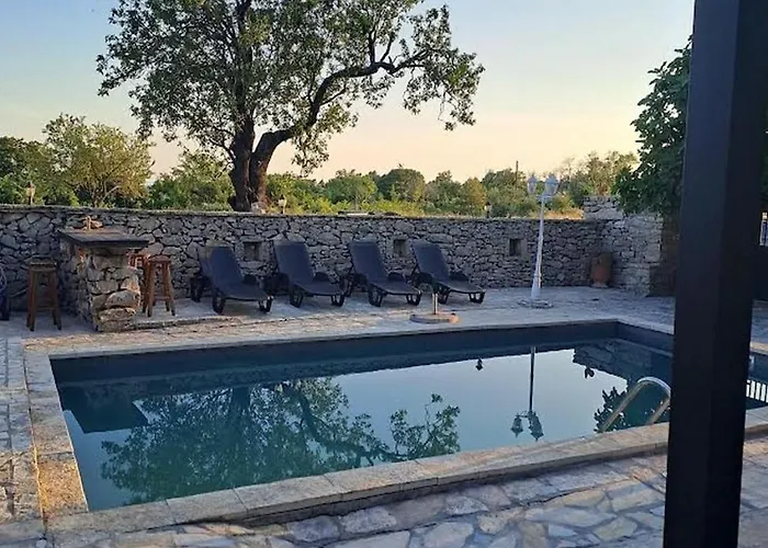 Family Friendly House With A Swimming Pool Benkovac, Zagora - 21720 Casa de Férias *